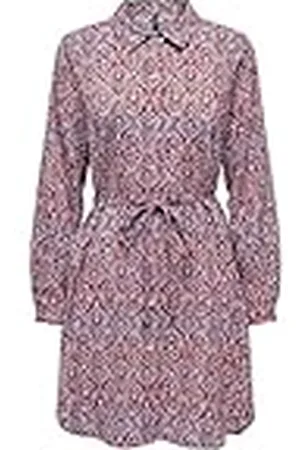 ONLY Onlnova Life VIS L/S Shirt Dress AOP, , S