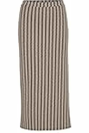 VILA Vihella Jaquard MIDI rok #7/S, , XS