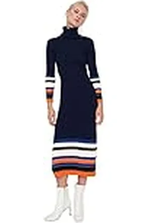 Trendyol Dames Design Regular Basic Regular Gebreide Jurk, , L