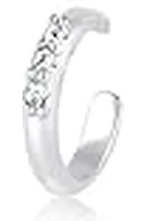 Elli Oorbellen Single earcuff kristallen 925 sterling