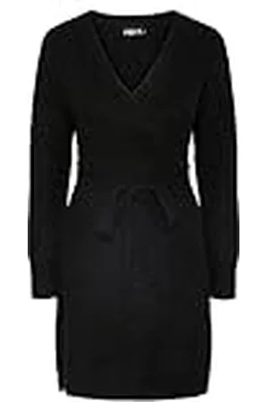 Pieces® Dames Pcellen Ls Wrap Knit Dress Noos Bc Jurk, , M