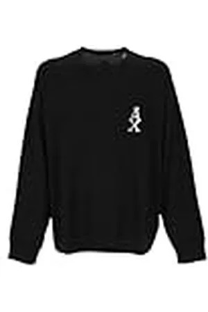Armani Exchange Heren The Grid, Sustainable, Jacquard Logo Pullover Sweater, , XL