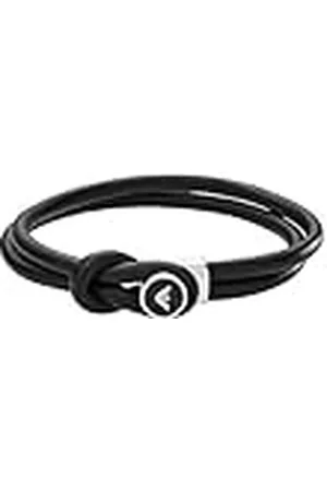 Emporio Armani Herenleer schakelarmband