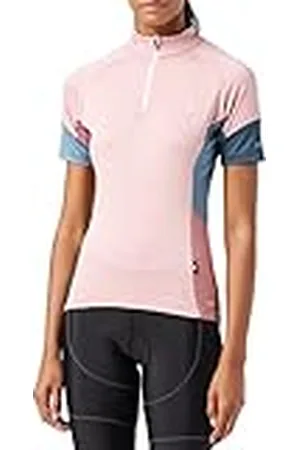 Dare 2B Dare 2b Compassion II Jersey Fiets-T-shirt voor dames Q-Wic Plus lichtgewicht materiaal met geurafstotende en reflecterende printdetails - halve ventilatierits - Sport t-shirt