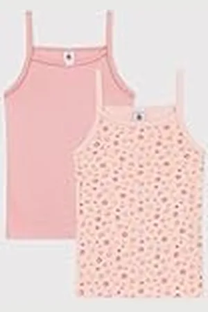 Petit Bateau A0a4k overhemden, , 12 jaar (verpakking van 2) voor meisjes, , 12 Jaren