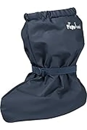 Playshoes Uniseks regensokken voor kinderen met fleece voering, marineblauw, Medium
