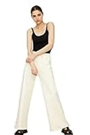 Trendyol Sweatpants, zwart, brede pijpen, , XXL