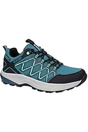 Hi-Tec Dames DIAMONDE Low WP WOMENS-O010464-061-6 Wandelschoen, Dragonfly/Zwart/Florida Keys, 6 UK