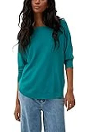 QS by s.Oliver Dames 50.2.51.17.170.2119334 Sweater, Blue Green, XS