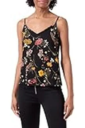 VERO MODA Dames Vmeasy Joy V-hals singlet WVN Ga Top, , S