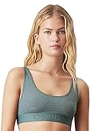 Calvin Klein Vrouwen ongevoerde bralette 000QF7340E bralette, blauw (Blue Performance), XS, , XS