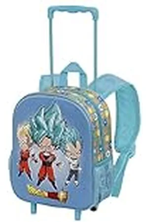 KARACTERMANIA Dragon Ball Drie-Kleine 3D Rugzak met Wielen, , , Eén maat, Kleine 3D Rugzak met Wielen Drie
