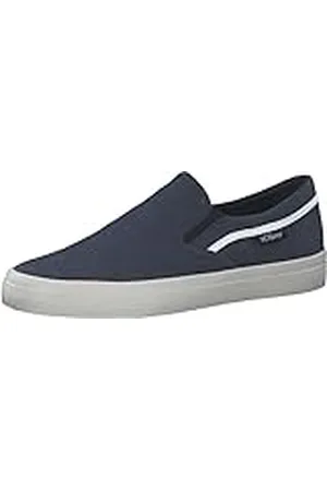 QS by s.Oliver Heren 5-5-14602-20 platte slippers, Donkerblauw, 41 EU