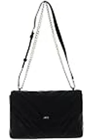 DKNY Madison Grote envelopflap voor dames, met verstelbare kettingriem in lamb nappaleer schoudertas