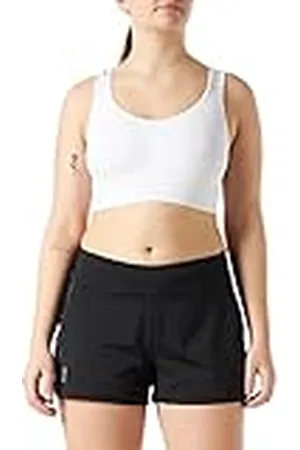 ONLY Dames Korte Capri Sport Legging Elastische Broek Fitness Short Dubbellaags Hotpants ONPPERFORM, Colour: , Size:M