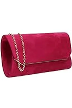 Swankyswans Anny Suedette Flapover Clutch, Sling Bag, One Size, , Eén maat