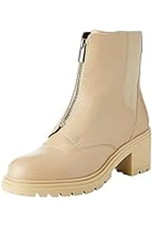 Geox D Damiana enkellaars voor dames, Lt Sand, 35 EU