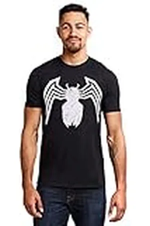 Marvel Heren Venom Emblem T-shirt, , M