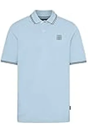 Bugatti Herenpolo 1:2 mouw, , S