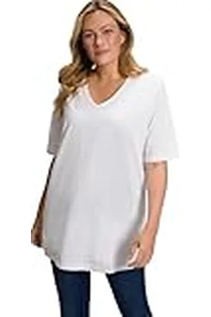 Ulla Popken Basic T-shirt voor dames, , 42-44