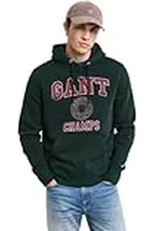 GANT Heren Front Graphic Sweat Hoodie Capuchontrui, , XXL