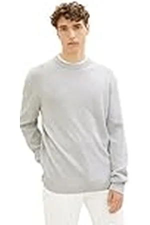 TOM TAILOR TOM TAILOR-denim denim heren 2-in-1 sweater met gewatteerde kraag