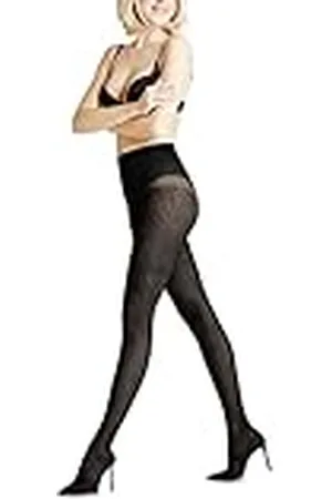 Falke Dames Panty Houndstooth 15 DEN W Ti sheer gedessineerd 1 paar, , L