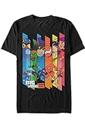 Disney Big Hero 6 Movie - Curtains Unisex Crew neck T-Shirt Black L