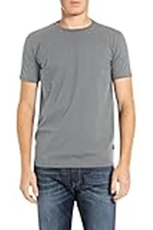 Replay Basic T-shirt voor heren, regular slim fit, , S