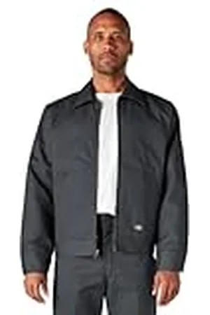 Dickies Geïsoleerde Eisenhower-jas met rits aan de voorkant voor heren, HOUTSKOOL, XL