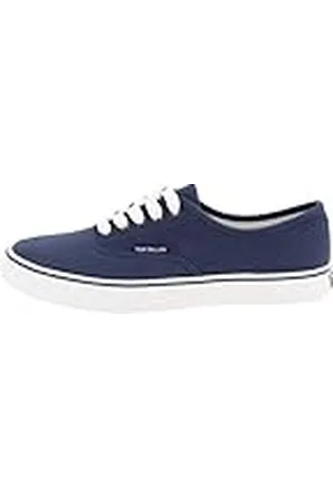 TOM TAILOR Heren 7480540001 Sneakers, marineblauw, 46 EU, , 46 EU