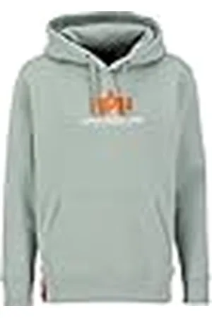 Alpha Industries Basic Hoody Rubber Hooded Sweat voor heren