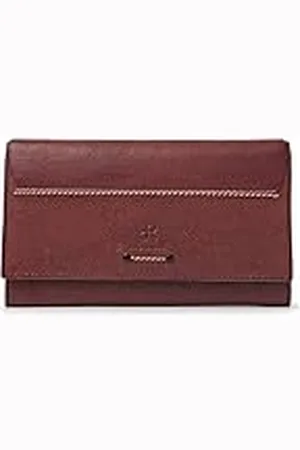 dR Amsterdam Damesportemonnee - Luxe Lederen Portefeuille met RFID-bescherming - Stijlvol en Veilig voor al je Betalingsbehoeften - 93159 Brown