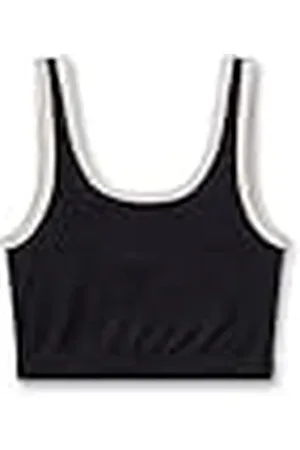 Sanetta Meisjesbustier | Comfortabele en comfortabele katoenen badstof bustier voor meisjes Ondergoed | Meisjes Bustier, , 152 cm