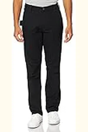 Carhartt 103339.001.S457 Rechte Fit Stretch Duck Mannen Tuinbroek, , W42/L32 Maat