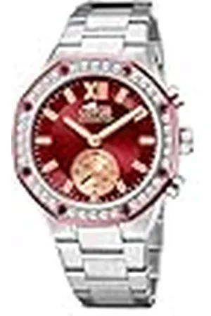 Lotus Dameshorloge 18924/3 Gebonden roestvrijstalen horlogekast 316L zilver 316L roestvrij stalen armband zilver, , Armband