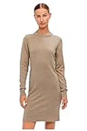 Object Dames Objthess L/S Knit Dress Noos gebreide jurk, , XL