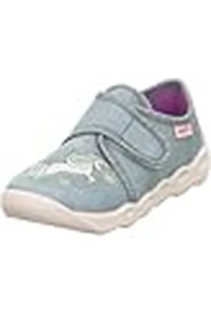 Superfit Mädchen BUBBLE Hausschuhe, HELLGRÜN 7520