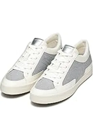 Geox D BLOMIEE B Sneakers voor dames, zilver/optic white, 37 EU, , 37 EU