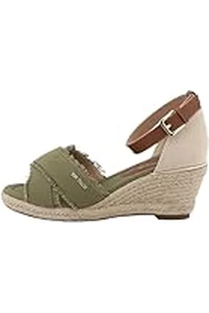 TOM TAILOR Dames 5390090019 sandalen met sleehak, , 39 EU, , 39 EU
