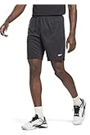 Reebok Heren Gebreide Shorts, Night Black, S/L, , S