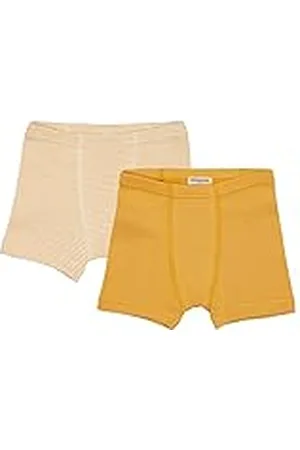 loud + proud Dubbelpak kinderonderbroeken boxer van biologisch katoen en GOTS-gecertificeerd, , 86/92 cm