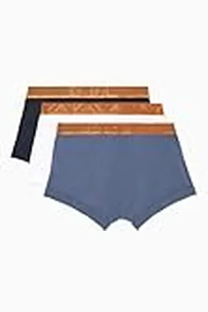 Emporio Armani Man Shiny Logoband Pack 3-Pack Trunk Wit XL, , XL