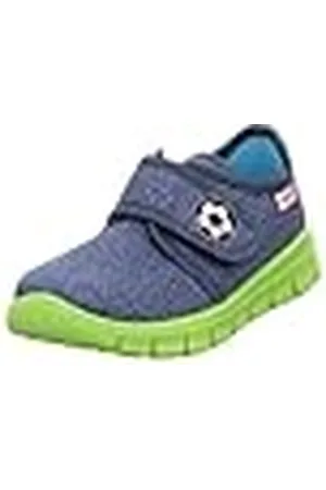Superfit Jungen BOBBY Hausschuhe, BLAU 8000