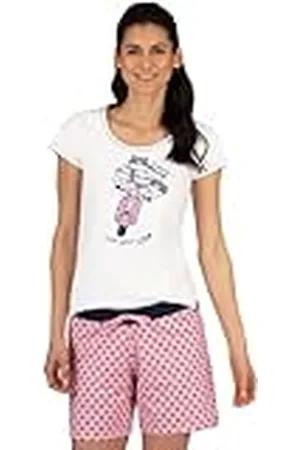 Trigema Dames shirt met bandjes van 100% katoen, , XL