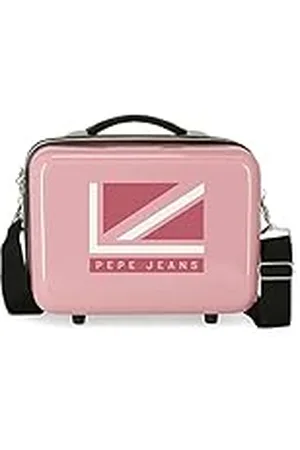 Pepe Jeans Carol toilettas met schoudertas, roze, 29 x 21 x 15 cm, stijf, ABS 9,14 l