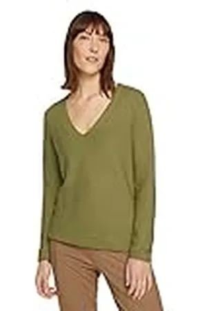 TOM TAILOR Dames Basic gebreide trui 1030343, , S