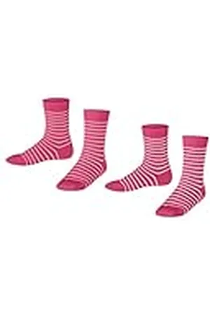 ESPRIT Uniseks-kind Sokken Fine Line Multipack K So katoen gedessineerd 2 paar, , 35-38