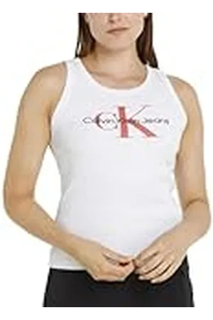 Calvin Klein Jeans Vrouwen Tank Top Rib Katoen, , M