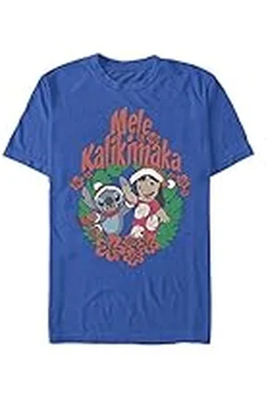 Disney Lilo & Stitch - Mele Kalikimaka Stitch Unisex Crew neck T-Shirt 2XL